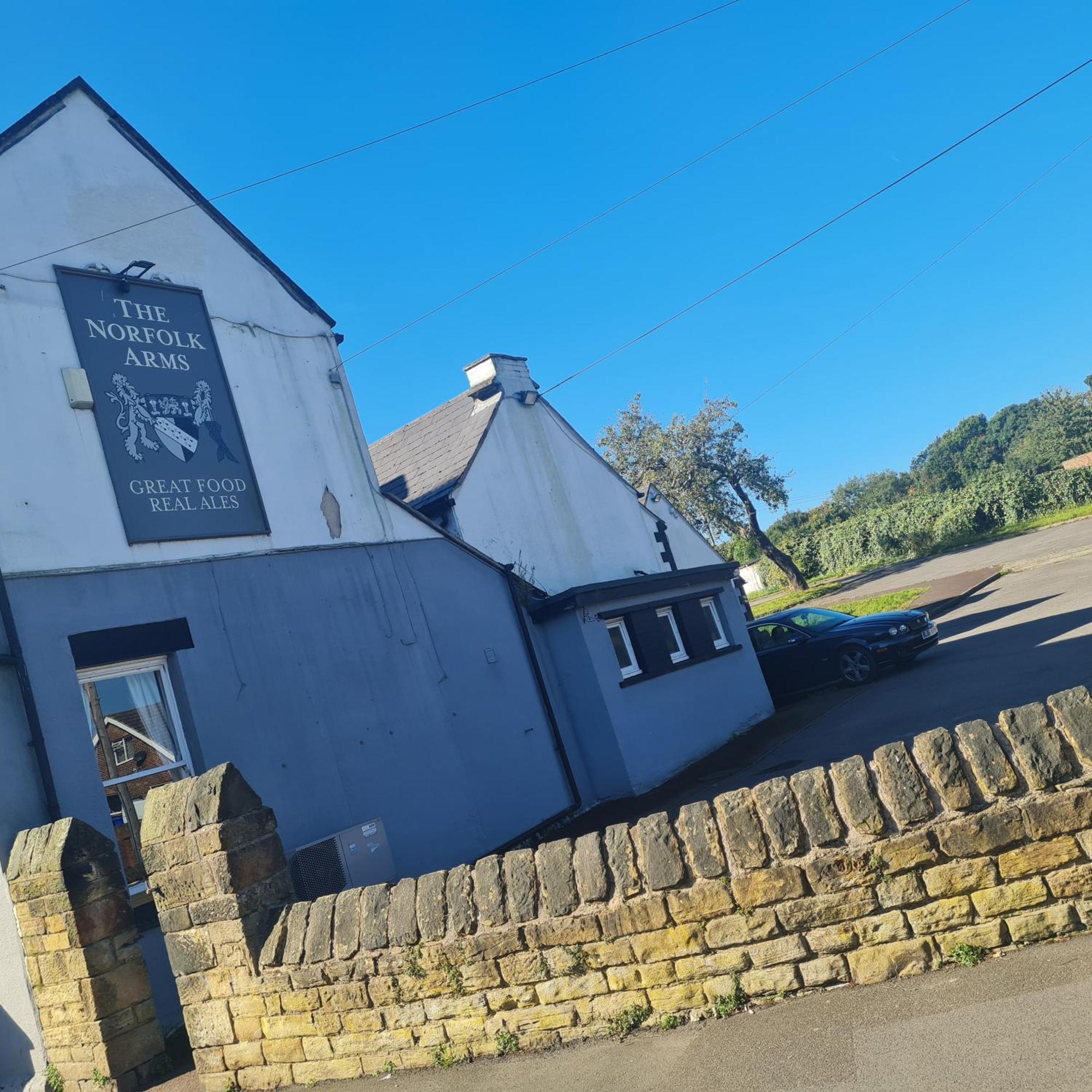 Готель The Norfolk Arms, Chapeltown Шеффілд Екстер'єр фото